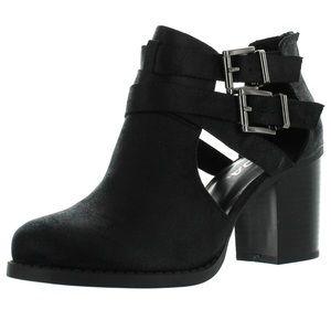 Heel booties (Black)